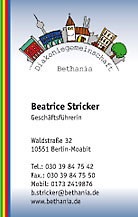 visitenkarte diakoniegemeinschaft bethania